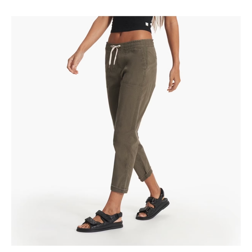 Vuori Women's Vintage Ripstop Cropped Pants